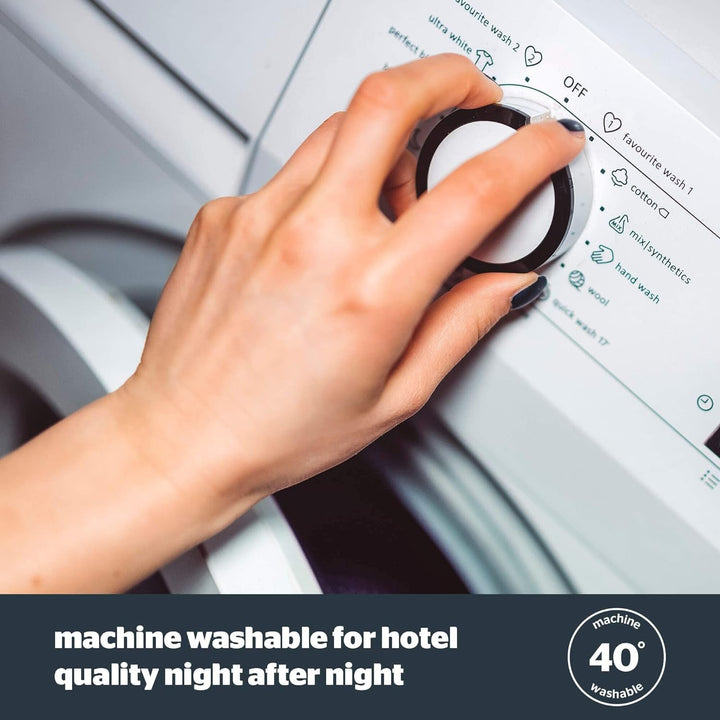 Plapumă Silentnight Hotel Collection 10.5 Tog - pat dublu, poliester, alb Plapumi si pilote Naty Shop