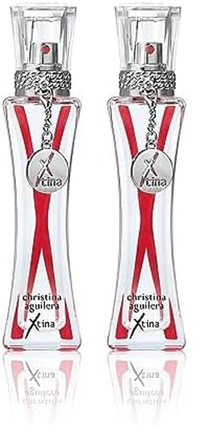 Christina Aguilera Xtina Eau De Parfum Spray pentru femei, parfum floral cu note de petale de trandafir, 30ml