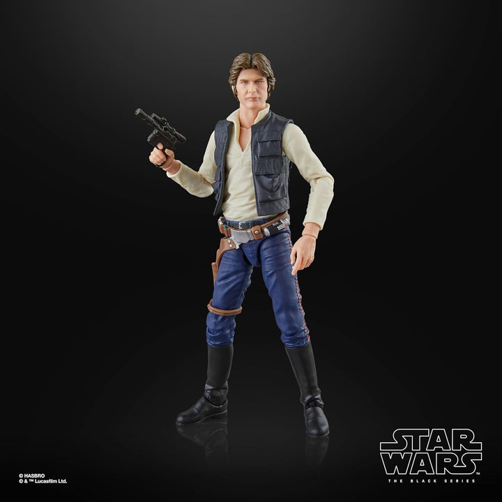 Star Wars Seria Neagră Han Solo, Star Wars: O speranță Figură de acțiune premium de colecționat (15 cm) Action figures Naty Shop
