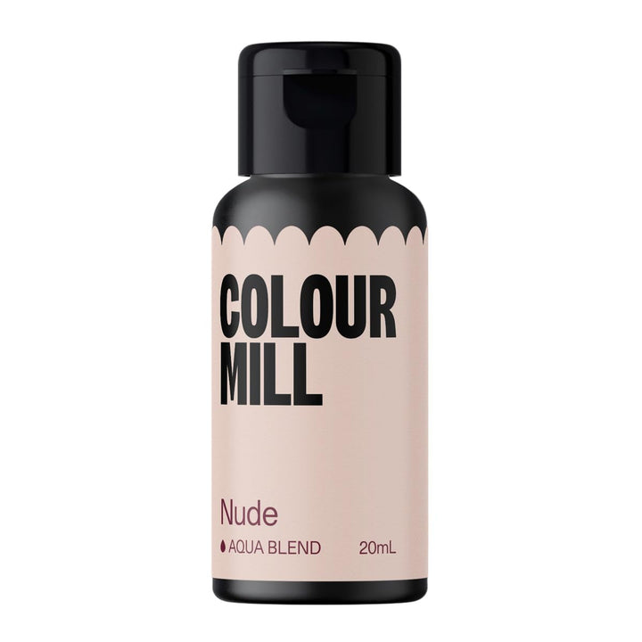 Colorant alimentar pe bază de apă Colour Mill Aqua Blend Burgundy - Foarte intens, concentrat, vegan - 20 ml