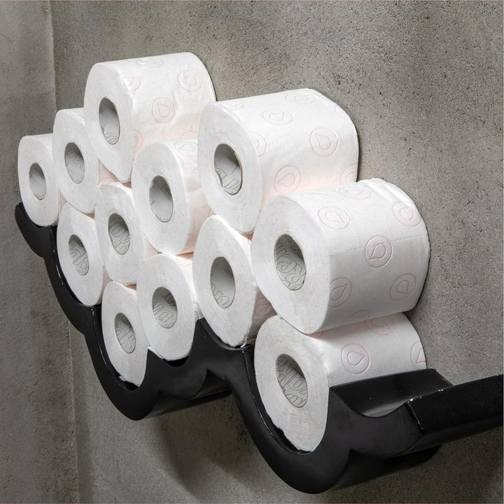 Hârtie igienică Renova 4 straturi albă decorată parfumată - 12 role rolă Blanco Decorado Perfumado