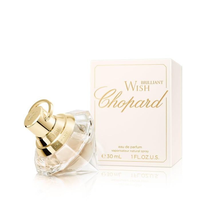Brilliant Wish 75ml – Apă de parfum pentru femei – Parfum floral proaspăt – Note strălucitoare de fructe de pădure roz, iasomie stelată și frunze de violetă – Parfum pentru femei – Sticlă transparentă