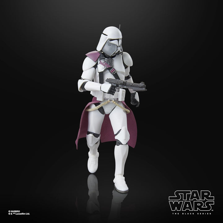 Star Wars seria neagră Clone Commander Bacara, Star Wars: Ahsoka Premium figurină de colecție (15 cm) Action figures Naty Shop