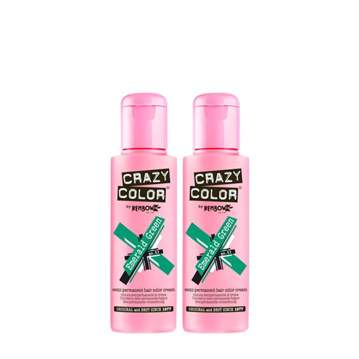 GO TOXIC UV cremă semipermanentă pentru colorarea părului, 100 ml (1 pachet) Vopsea pentru par Naty Shop Verde 100 Ml (pachet de 2)