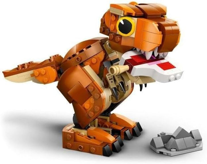 LEGO Jurassic World Little Eatie: T.Rex, jucărie de construcție pentru băieți și fete de la 7 ani, set de construcție cu dinozaur, cadou pentru copii, model cu gură, cap și coadă mobile 76967 Seturi de constructie Besuche den LEGO-Store