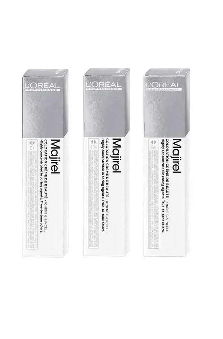 3x Loreal Majirel 7,0 Culoare intensivă pentru păr blond mediu - 50ml Vopsea pentru par Naty Shop Titlu implicit