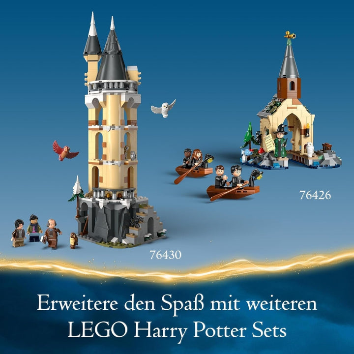 LEGO Harry Potter Hagrid's Hut: An Unexpected Visit Set Cu 5 Mini Figurine Și 2 Figurine Animale, Cadou Pentru Femei Și Bărbați, Jucărie De Aventură Magică, Set Fantasy 76428 Seturi de constructie Besuche den LEGO-Store