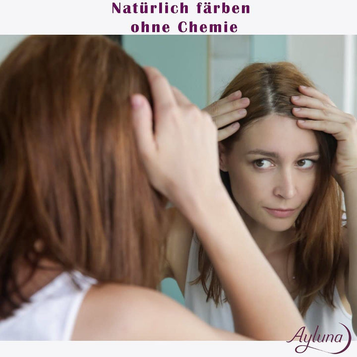 Vopsea de păr vegetală 60 chilli red, vopsea de păr vegană cu henna, madder indian, schinduf și mușețel, pentru culoare de lungă durată, strălucire și volum, fără amoniac, 100% acoperire pentru părul gri, 100g Vopsea pentru par Naty Shop