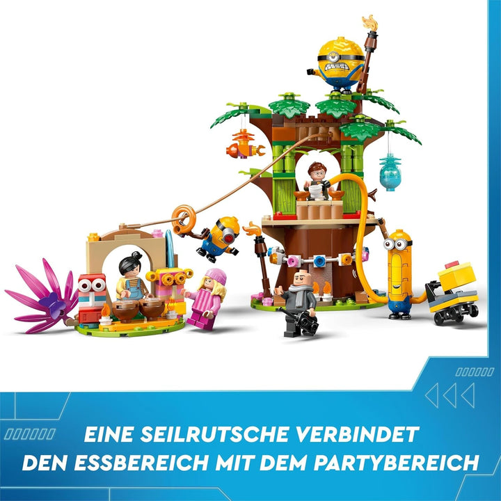 LEGO I - Simply Incorrigible 4 Vila de familie a lui Gru și a Minionilor, set de joacă pentru filmul I - Simply Incorrigible 4, jucărie pentru copii, cadou pentru băieți și fete începând cu vârsta de 8 ani 75583 Seturi de constructie Besuche den LEGO-Store