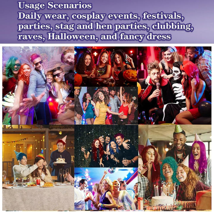 Cretă de păr COLAYERIST 4 culori, cretă de păr pentru fete și adulți, set de vopsea de păr temporară pentru copii, cretă de păr pentru copii lavabilă non-toxică, cadouri fete 6 7 8 9 10 11 12 13 ani Vopsea pentru par Naty Shop