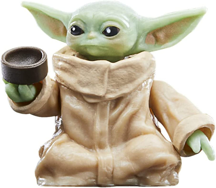 Star Wars Hasbro Black Series Grogu, Figura Zu Mandalorianul, Potrivit pentru figurine de acțiune de 15 cm de colecționat, Pentru copii cu vârsta de 4 ani și peste, Multi, F4357 Action figures Naty Shop