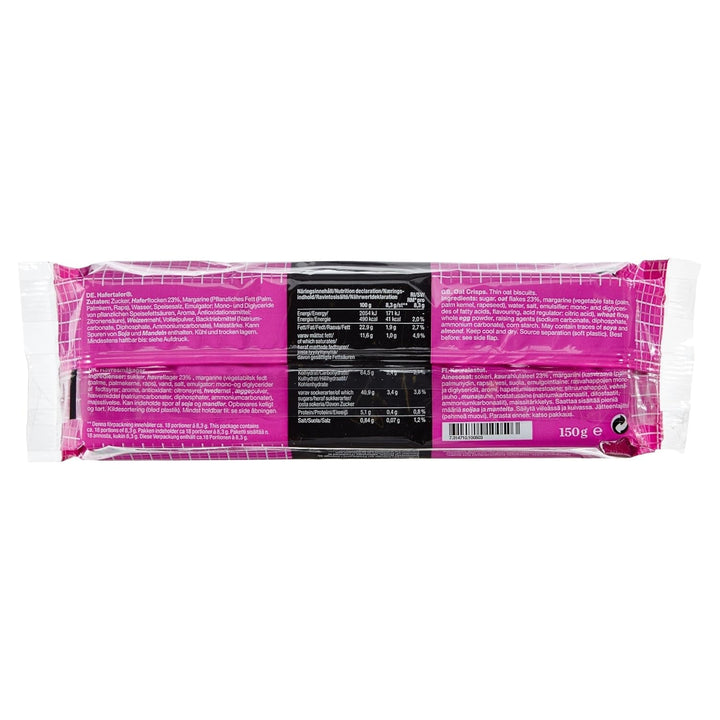 Biscuiți suedezi cu ovăz Gille, 150 g (1 pachet)