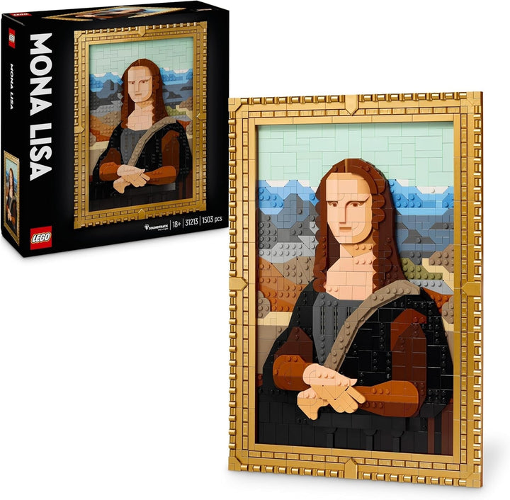 LEGO Art Mona Lisa, set pentru adulți, pictură de Leonardo Da Vinci pentru agățat, activitate creativă pentru bărbați și femei, cadou pentru iubitorii de artă, artă renascentistă italiană 31213 Seturi de constructie Besuche den LEGO-Store Titlu implicit
