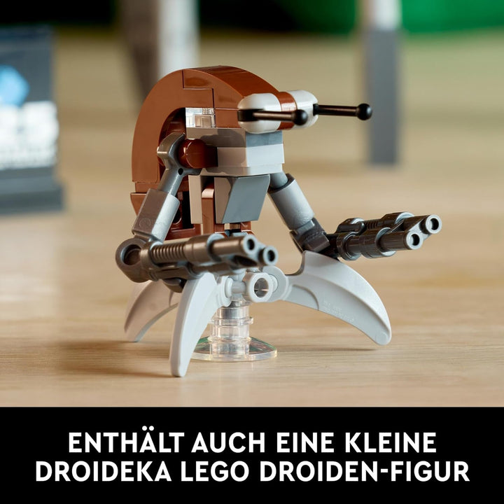 Set LEGO Star Wars Droideka, Kit model droid pentru adulți, decor pentru birou, obiect de colecție, idee de cadou pentru bărbați și femei 75381 Seturi de constructie Besuche den LEGO-Store