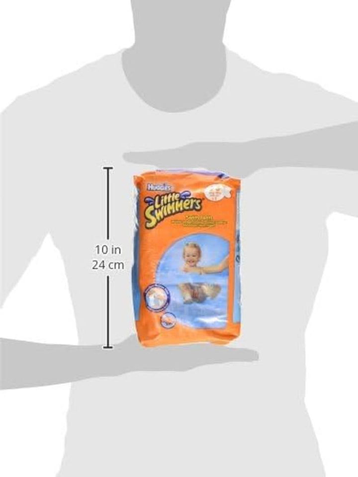 Huggies Little Swimmers L, mărime 5-6 (12-18 kg), 8 pachete de 11 [88 scutece] Mama si Copilul Naty Shop