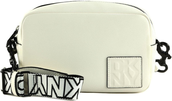 Geantă pentru femei DKNY Everyday Camera Bag Genti Femei Naty Shop Alb optic/ Negru