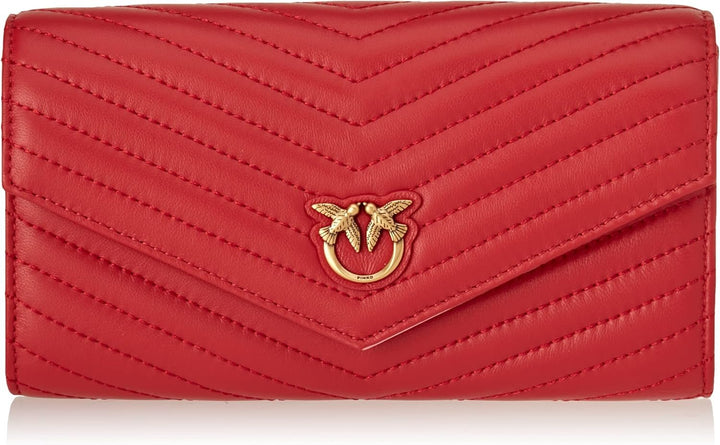 Pinko Ladies Compact Wallet L Sheep Napp C Wallet Travel Accessories