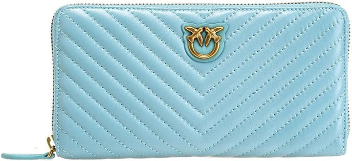 Pinko Women's Ryder Zip Around Sheep Nappa C Travel Accessories Plånbok
